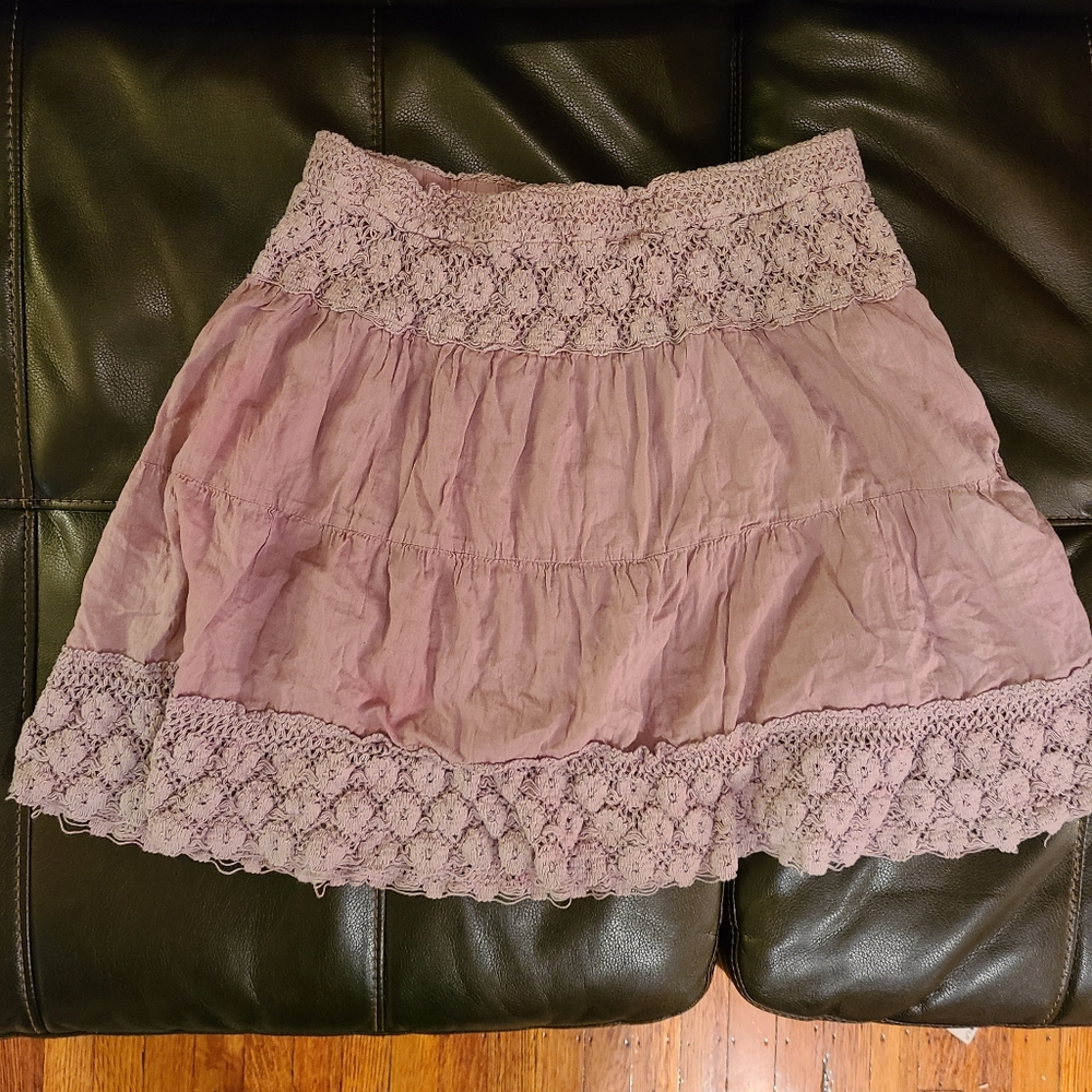 Purple skirt